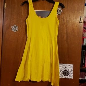 Yellow Tank Dress